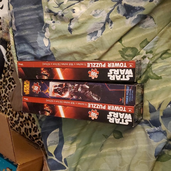 Star Wars Tower Puzzle Set - Darth Vader and Droids - Picture 2 of 2